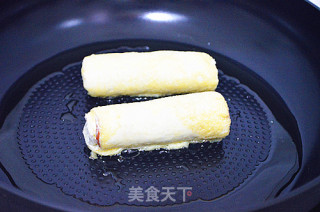 火腿土司卷的做法步骤：9
