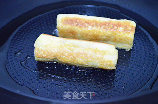 火腿土司卷的做法步骤：10