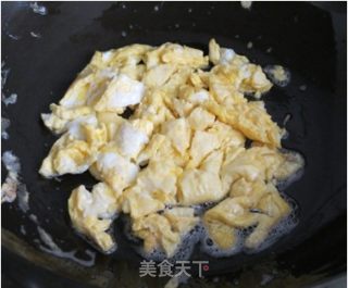 苦瓜炒鸡蛋的做法步骤：3