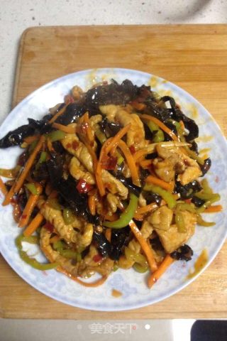 鱼香肉丝的做法步骤：7