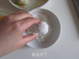 流沙土豆丸的做法步骤：10