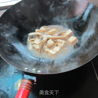 蘑菇煮豆腐的做法步骤：8