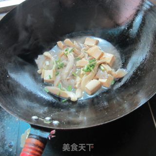 蘑菇煮豆腐的做法步骤：10