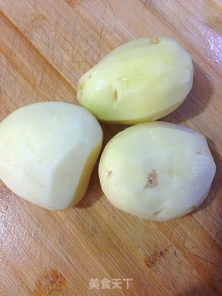 凉拌土豆片的做法步骤：1