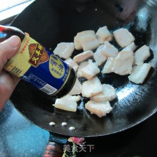 青椒咖喱肉的做法步骤：4