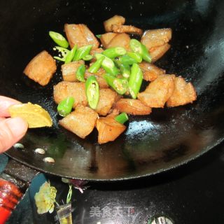 青椒咖喱肉的做法步骤：6