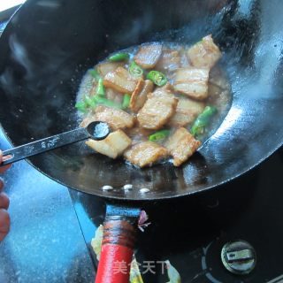 青椒咖喱肉的做法步骤：9