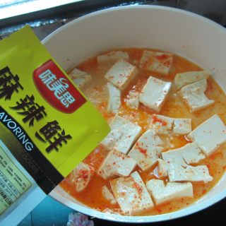 麻婆豆腐的做法步骤：6