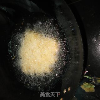 香炸地瓜丁的做法步骤：5