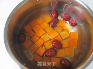 南瓜百合汤的做法步骤：4