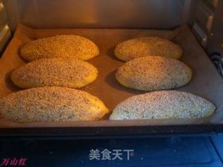 胡萝卜芝麻面包的做法步骤：11