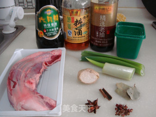 香卤金钱腱的做法步骤：1