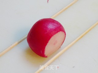 甜酸珊瑚小萝卜的做法步骤：2