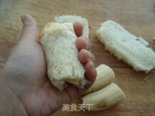 吐司香蕉卷的做法步骤：6