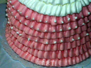 裱花蛋糕：蕾丝小公主的做法步骤：21