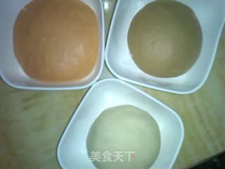 芝麻彩包的做法步骤：3