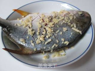 清蒸金鲳鱼的做法步骤：4