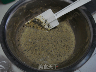 黑芝麻戚风蛋糕的做法步骤：10