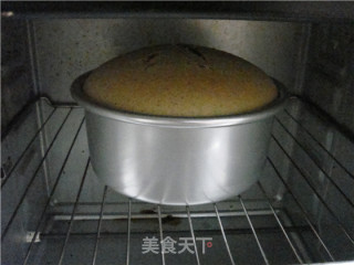 黑芝麻戚风蛋糕的做法步骤：20