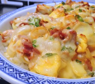 芝士咖喱鸡饭的做法步骤：4
