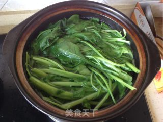 凉拌菠菜的做法步骤：2