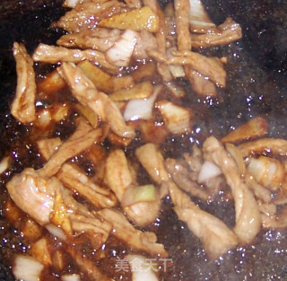 小炒香菜-----春季快手菜的做法步骤：5