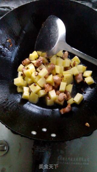 懒人咖喱土豆饭的做法步骤：3