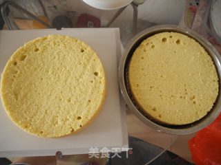 海绵宝宝和派大星蛋糕的做法步骤：1