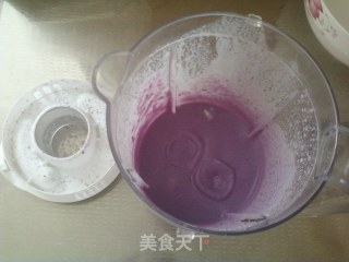 紫薯黑芝麻吐司的做法步骤：3