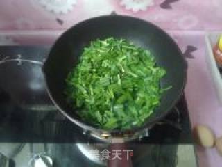 韭菜炒鸡蛋的做法步骤：4