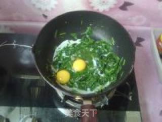 韭菜炒鸡蛋的做法步骤：6
