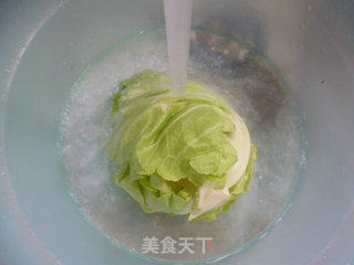 里脊肉洋葱炒牛心菜的做法步骤：4