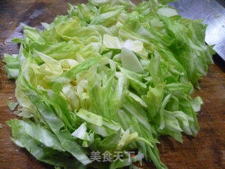里脊肉洋葱炒牛心菜的做法步骤：5