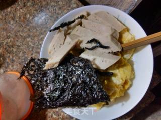 紫菜肉嘎鸡蛋汤的做法步骤：6