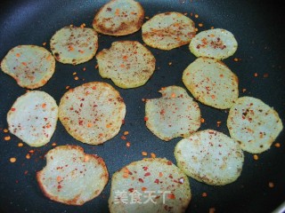 黑胡椒土豆片的做法步骤：4