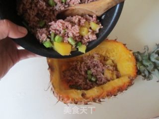 菠萝排骨饭的做法步骤：15