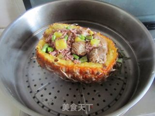 菠萝排骨饭的做法步骤：16