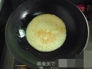 剩饭鸡蛋煎饼的做法步骤：3