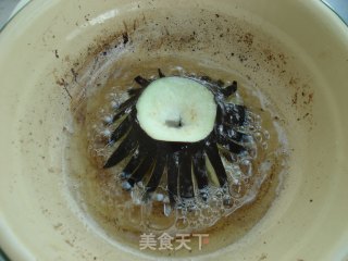 肉末菊花茄子的做法步骤：5