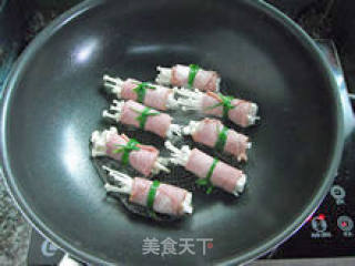 【金针培根卷】--- 零失败的厨房新手菜的做法步骤：9