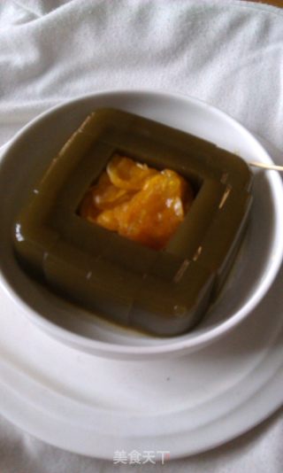 那一抹春——清新抹茶冻的做法步骤：4