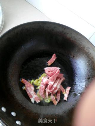 肉炒豇豆的做法步骤：3