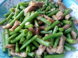 肉炒豇豆的做法步骤：10