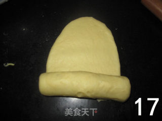 土豆家的第一个吐司----【经典奶香吐司】详细图解过程的做法步骤：17