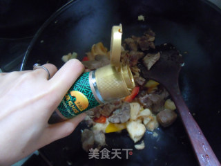 【猴头菇炒牛腩】的做法步骤：8
