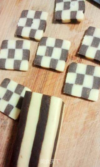 棋格饼干的做法步骤：10