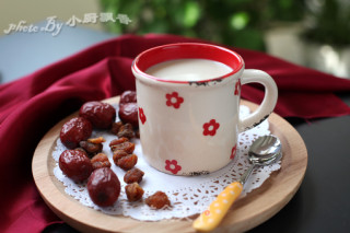 红枣桂圆豆浆的做法步骤：9
