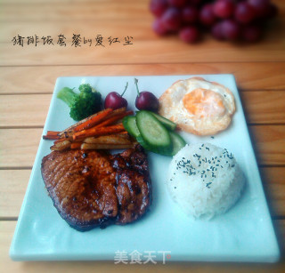 猪排饭套餐的做法步骤：7