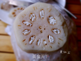 糖桂花糯米藕的做法步骤：2