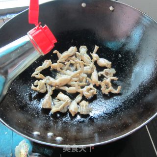 青椒蛙肉的做法步骤：6